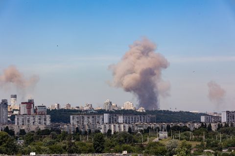 Russia and Ukraine exchange accusations on overnight strikes