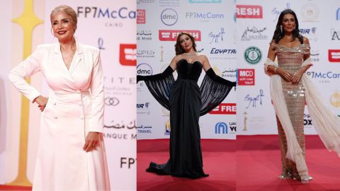 سلاف فواخرجي تتألق في عرض (سلمى) بمهرجان القاهرة السينمائي