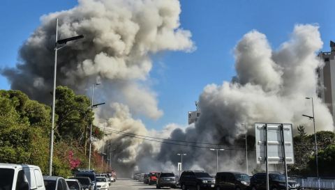 حزب الله يقصف حيفا.. أضرار في المباني والمركبات