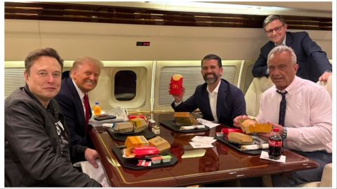 'Make America Healthy Again': RFK Jr. mocked for eating McDonald's with Trump, Musk