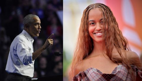 Barack Obama ’s daughter Malia drops “Obama” from her name in film debut
