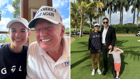 Kai Trump shares photos with grandpa Trump and uncle Musk