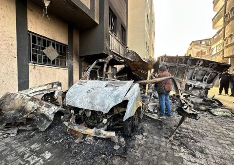 لحظات مؤثرة لتشييع 5 صحفيين في غزة استهدفتهم غارة إسرائيلية