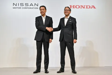Honda and Nissan in talks to merge into single holding company