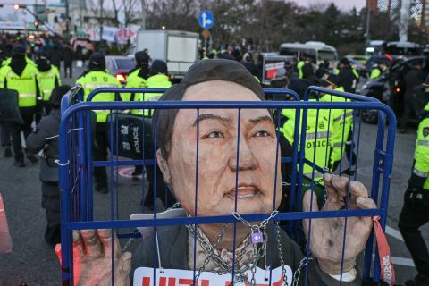 South Korean parliament votes to impeach president Yoon Suk-yeol