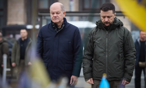 Scholz visits Kyiv, pledges €650 million in military aid to Ukraine