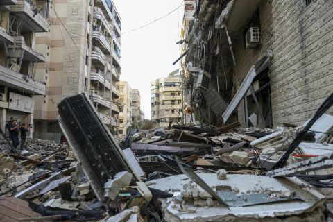 Intense Israeli raids strike Beirut’s southern suburb and Baalbek
