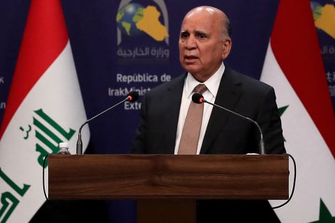 Iraqi FM calls on Iran-backed factions to lay down arms