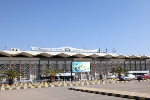 Jordan's civil aviation team arrives in Damascus Airport