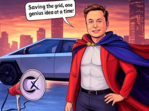 Musk transforms Cybertrucks into emergency internet providers in Los Angeles