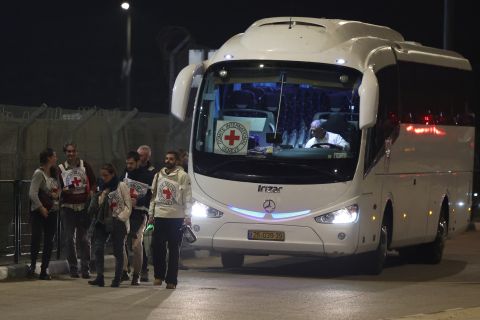 Hamas frees three Israeli prisoners; Palestinian prisoners begin release