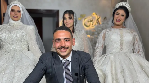 Egyptian groom rebuked for marrying 3 women at same time