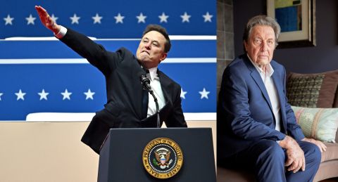 Elon Musk ’s father denies claims of Nazi salute, calling them ‘Rubbish’