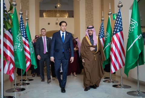 الزيارة الأولى له.. روبيو في الرياض عشية مباحثات القمة المرتقبة