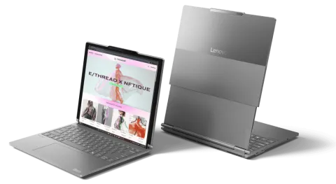Lenovo unveils its rollable screen laptop