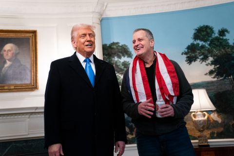   Trump secures release of American teacher in a U.S.-Russia prisoner exchange