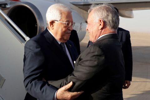 Abbas arrives in Jordan after Trump's Gaza plan