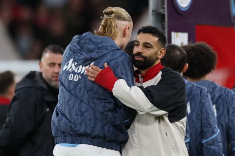 Liverpool’s Salah: 