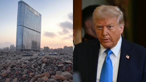 Trump hotel and casino in Gaza? Image sparks outrage