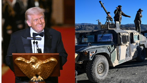 Trump demands Taliban to return $7B military equipment