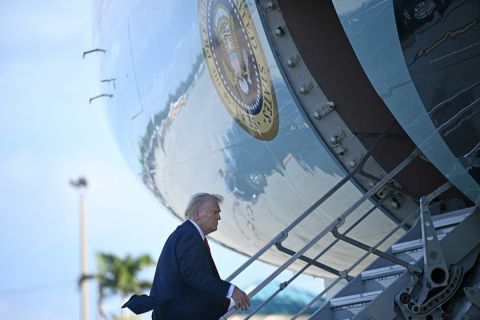 President Trump announces his first foreign visit in May