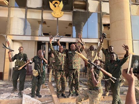 Sudanese army captures presidential palace in major blow to RSF