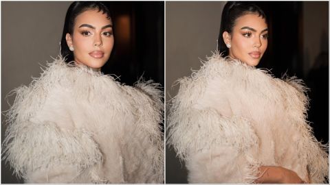 Georgina Rodríguez belly during Elie Saab show sparks pregnancy rumors 