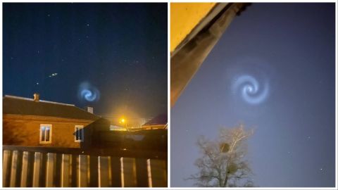 Strange swirling-like lights cause panic in Russia and Ukraine