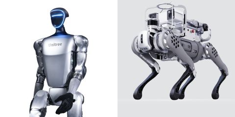 Humanoid robot and robotic dog make a stunning appearance at Shanghai Fashion Week