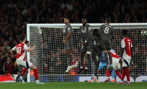 تمرد تكتيكي يُثمر هدفًا تاريخيًا: رايس يكشف كواليس هدفه الأول ضد ريال مدريد