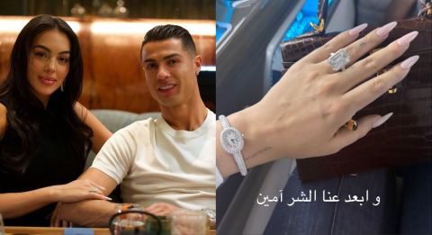 Georgina Rodriguez gets a tattoo of a prayer in Arabic