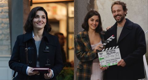 Hande Erçel and Metin Akdülger shine in 
