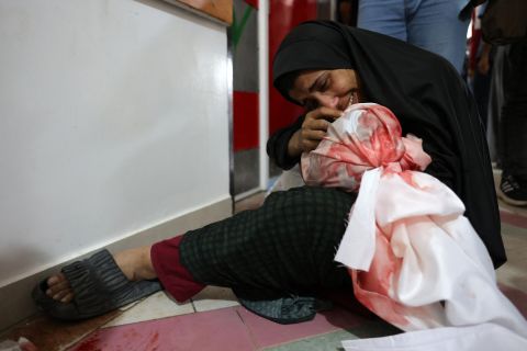 Israeli strikes kill over 115 Palestinians since morning amid Trump visit to region