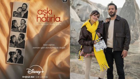 Hande Erçel and Barış Arduç on Disney+ series “Aşkı Hatırla” with stunning poster reveal