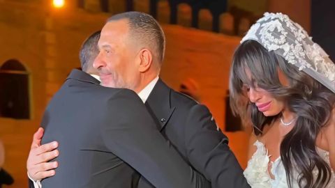 ابنة ماجد المصري تحتفل بزواجها للمرة الثانية