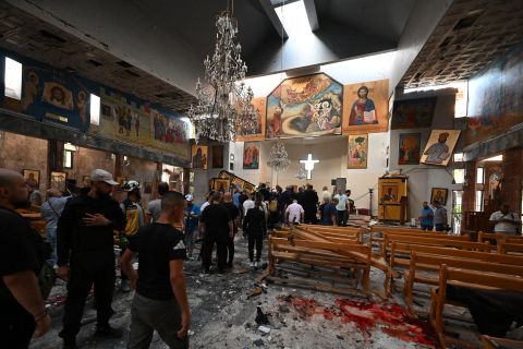 Church Bombing in Damascus Kills 20