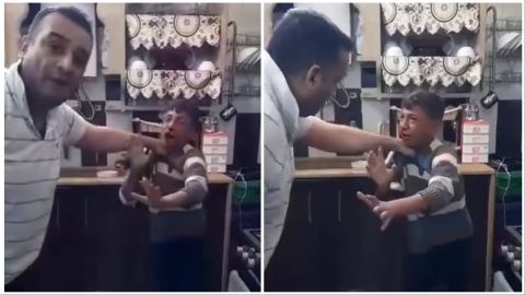 Video: Orphan boy brutally beaten up by his uncle in Syria, triggering anger