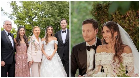 Daughter of Reza Pahlavi, former Crown Prince of Iran, gets married