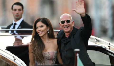 Lauren Sanchez, Queen Rania, and Kim Kardashian dazzle in Venice with iconic wedding looks