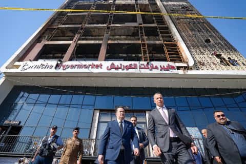Death toll in the tragic Iraq mall fire rises to 70 as rescue efforts continue
