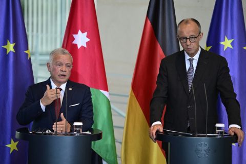 King of Jordan visits Germany; calls for immediate global action to halt Gaza famine