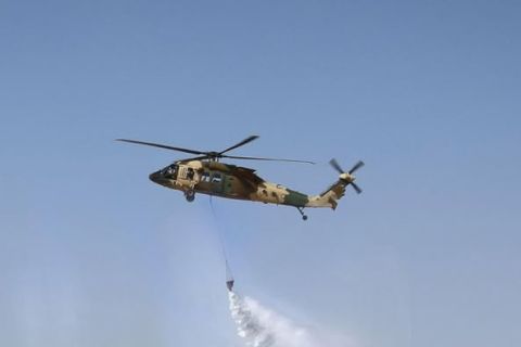 Jordan participates in extinguishing fires in Syria