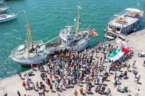 Israeli forces intercept activist ship “ Handala ” near Gaza