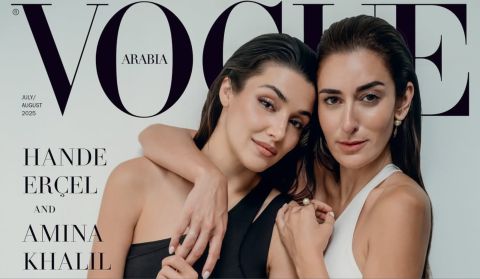 Hande Erçel and Amina Khalil unite for Vogue Arabia—new series in the works?