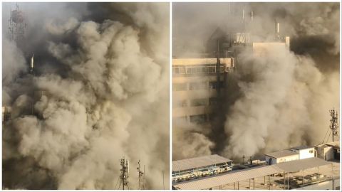 Fire erupts at Egypt's Ramses Central building, 4 killed