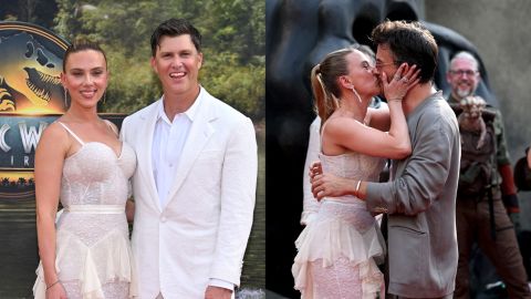 Colin Jost reacts to Scarlett Johansson and Jonathan Bailey's viral kisses: “Wasn’t Expecting the Raptor!”