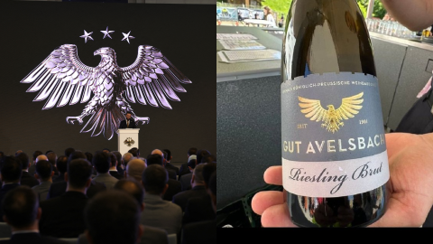 Syria's new logo stirs controversy over German alcohol brand resemblance