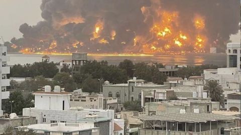 قصر صنعاء.. هجوم إسرائيلي عنيف على 