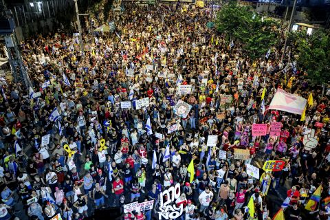 Protests sweep Israel as families demand prisoner deal