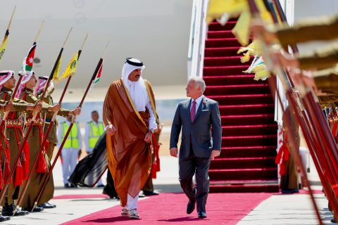 Qatar Emir visits Jordan in first trip abroad after Israeli strikes on Doha